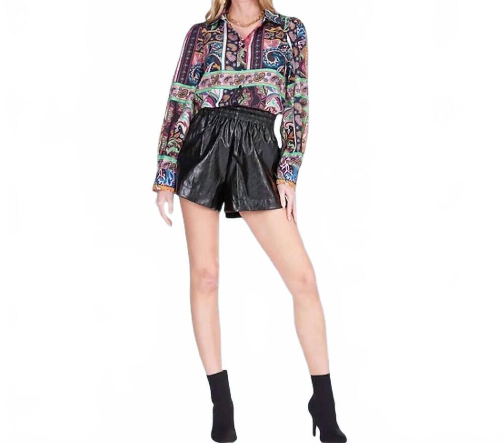 NEW JOY JOY eternal paisley blouse in multicolor